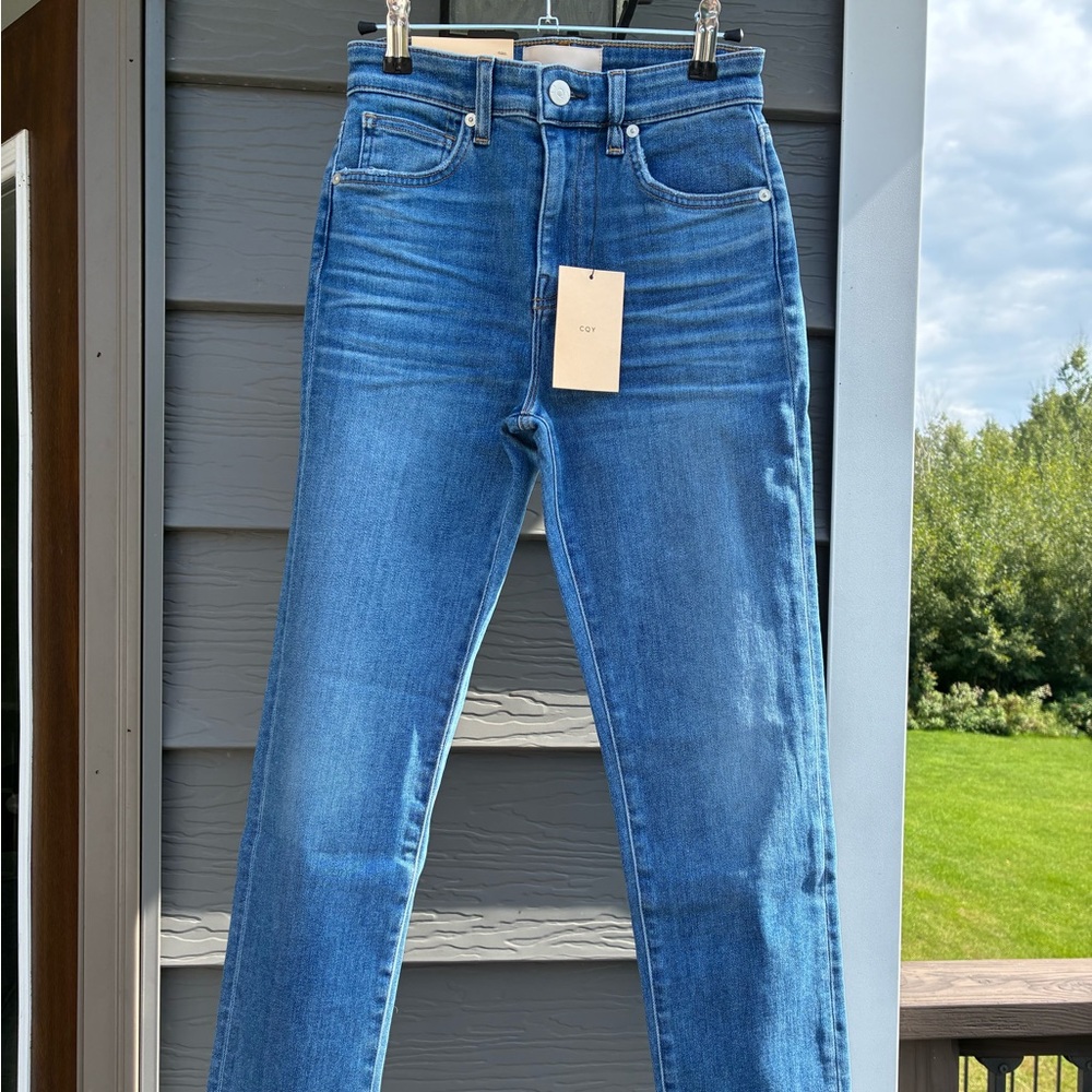 Classic Blue Straight Leg Women's Jeans